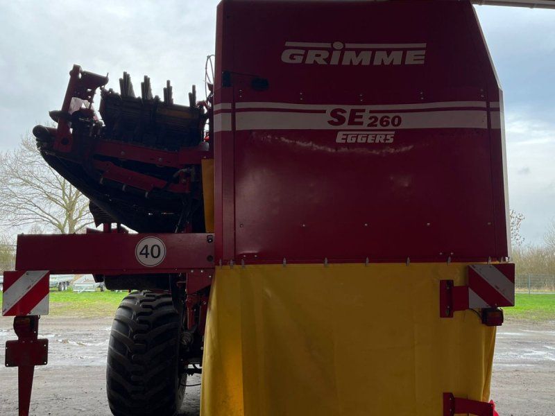 Grimme SE-260-UB Fin maskine fra , med aflæssertank