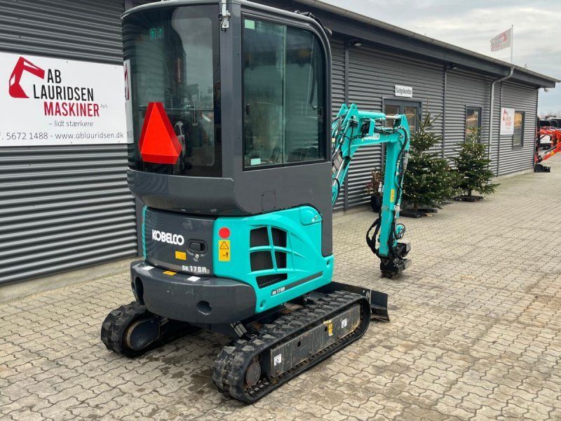 Kobelco SK17SR-3E Monteret med Rotortilt og centralsmørring.