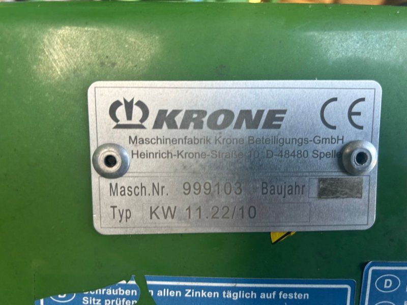 Krone KW 11.22/10