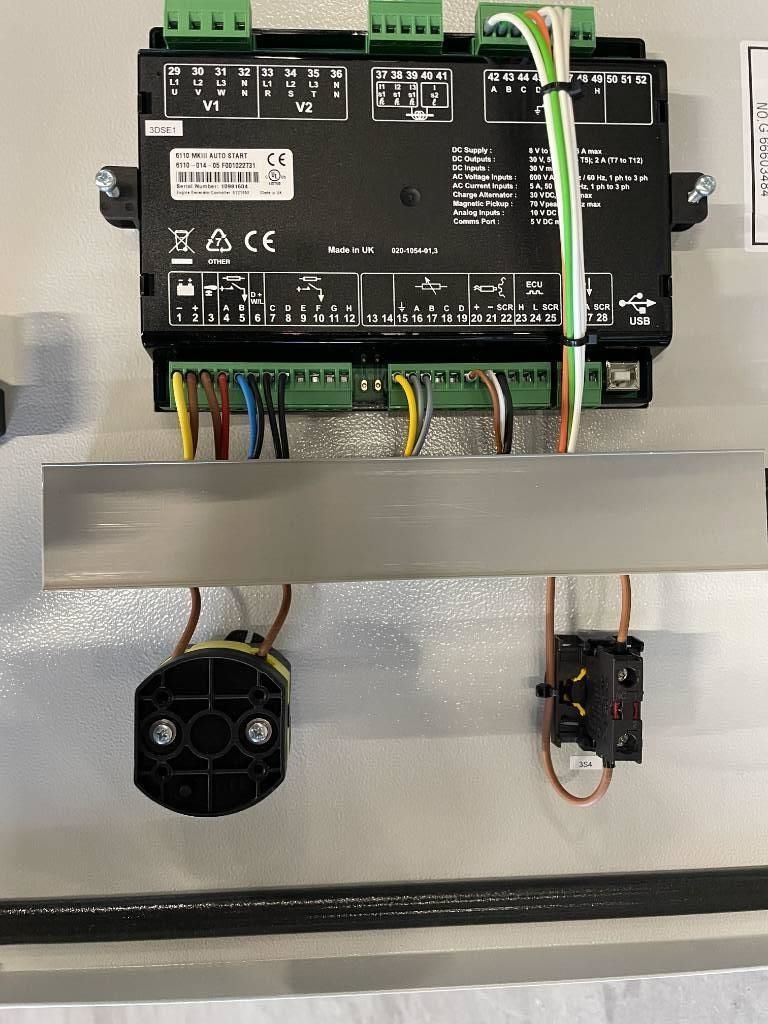 JCB 448TGWA-72 - 80kVA marine genset St-5 - DPX-22002