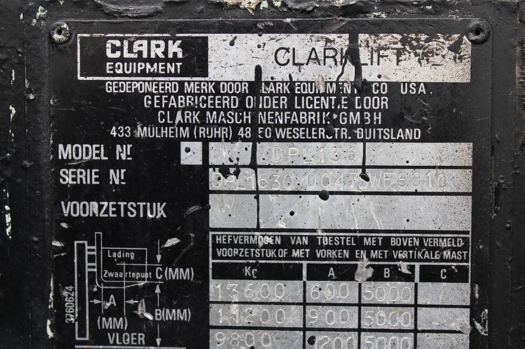 Clark DPL 136