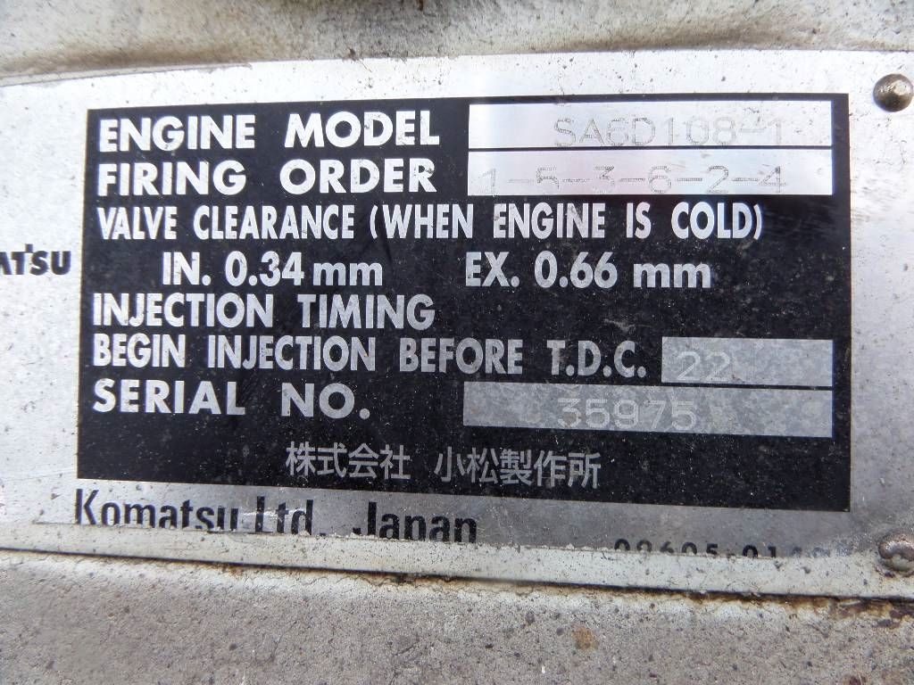 Komatsu SA6 D108-1