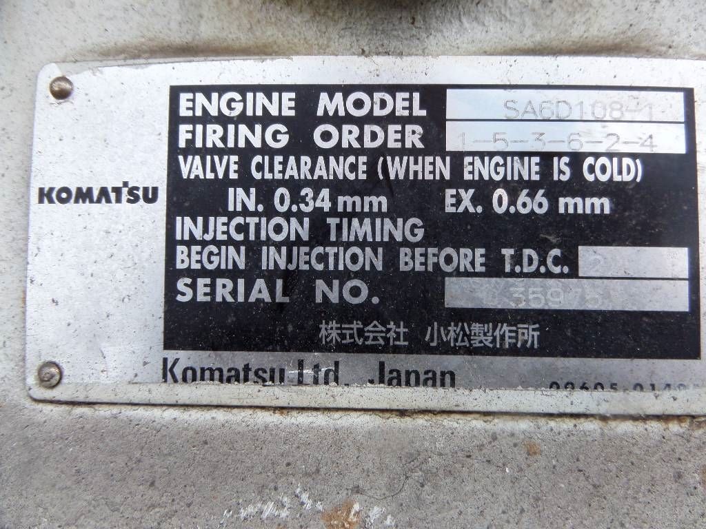 Komatsu SA6 D108-1
