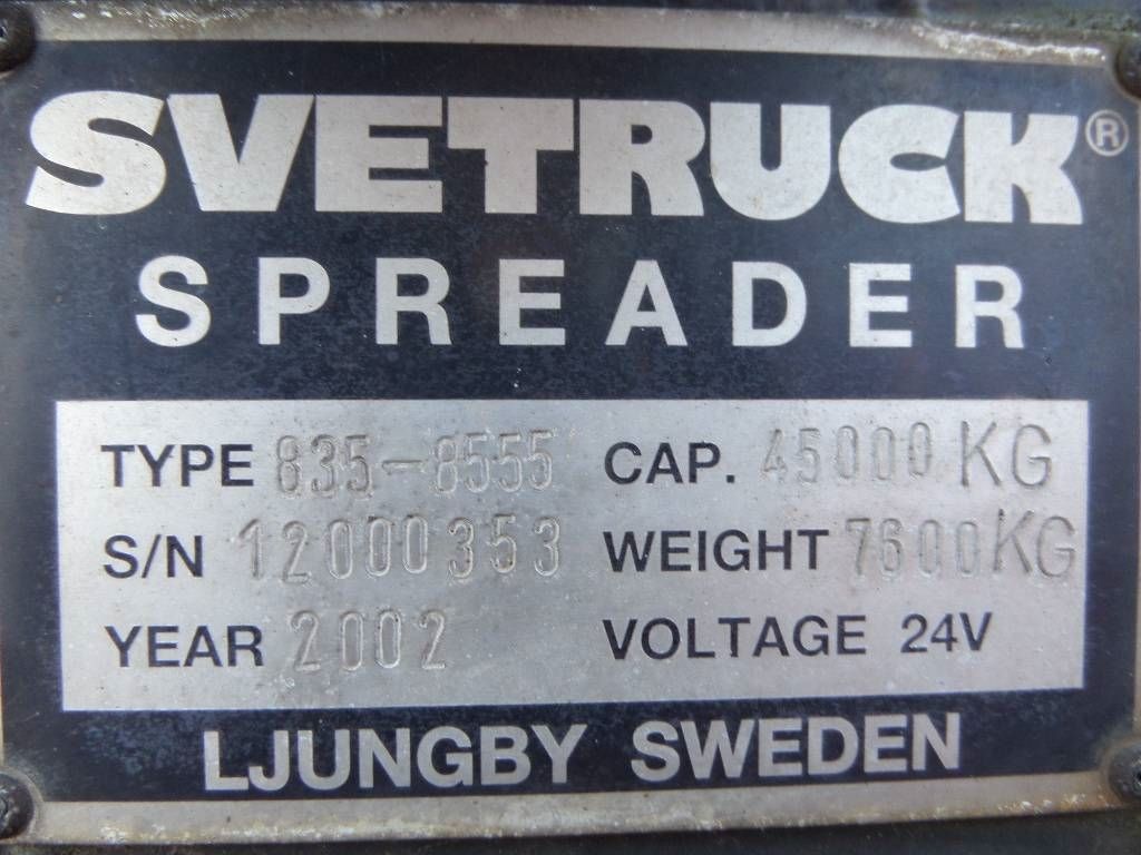 Svetruck spreader 835-8555