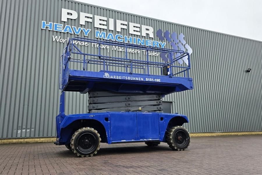 PB LIFT S151-19EGI Electric, 4x4 Drive, 15m Working H