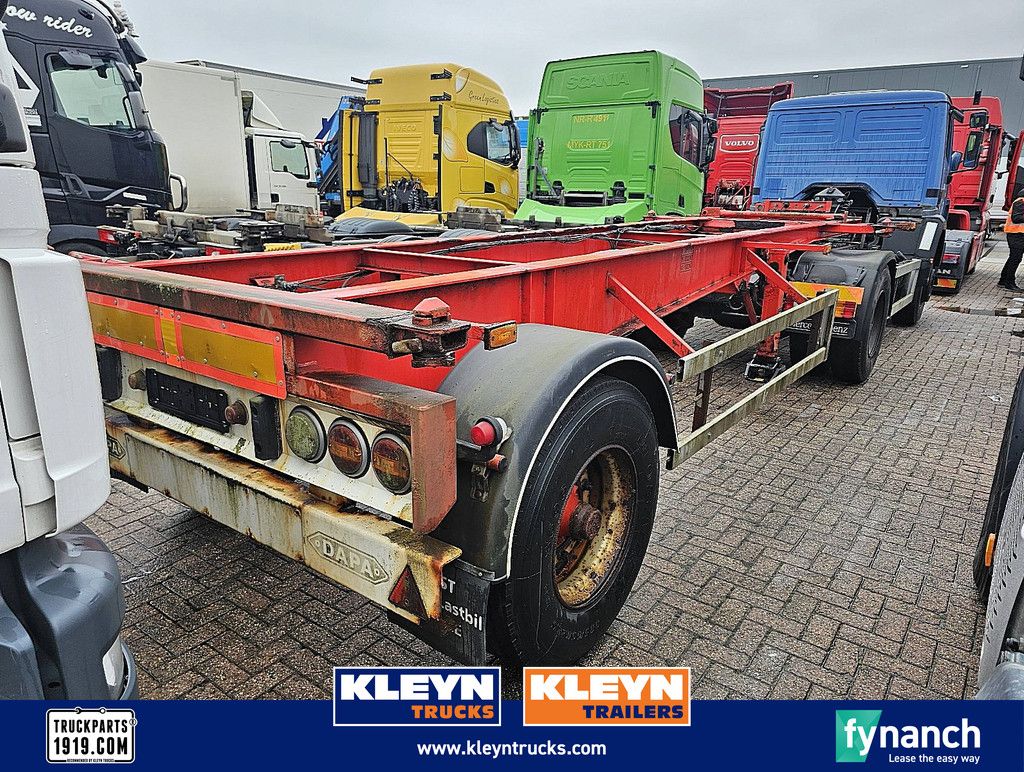 DAPA 20 FT CONTAINER 1 axle bpw drum