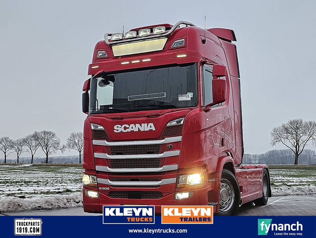 SCANIA R500 navi ret. stand a/c