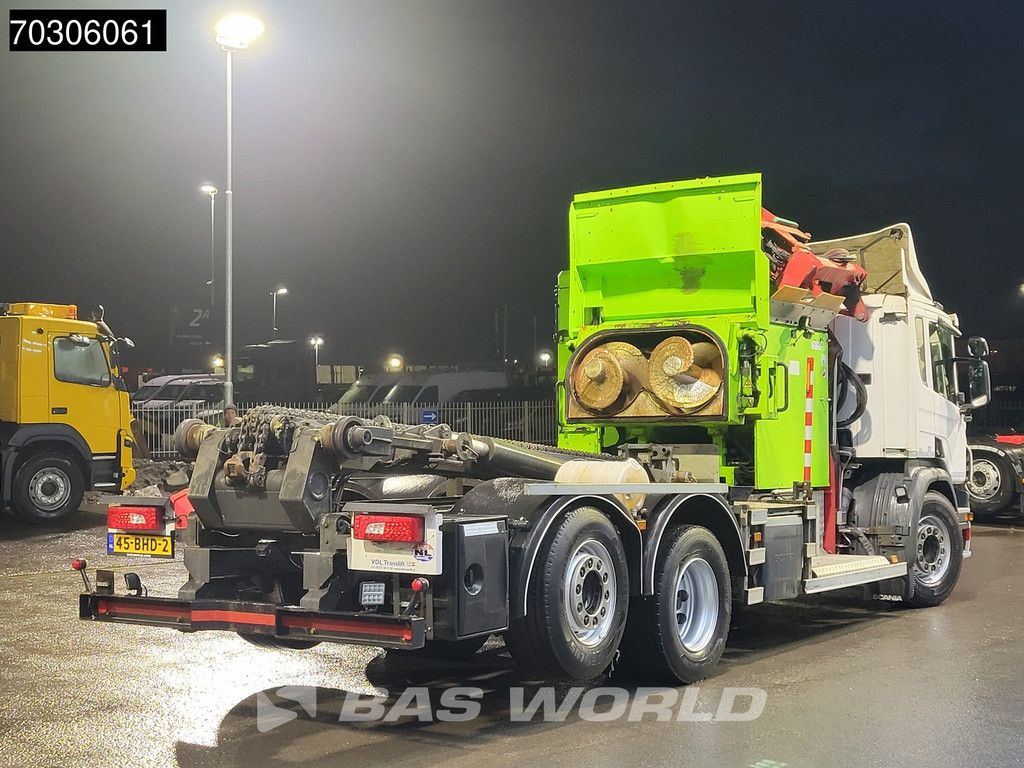 Scania P P280 6X2 NL-Truck VDL IES Plus Duo + side loader Automatic Euro 6