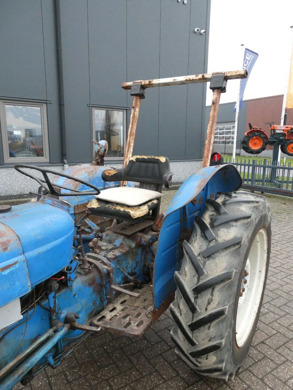 Ford Dexta 2wd / Margetrekker / Kruipbak / Kenteken