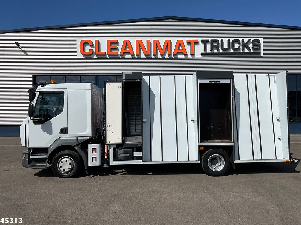 Renault D 220 Euro 6 Fassi 2,3 Tonmeter laadkraan Just 153.536 km!