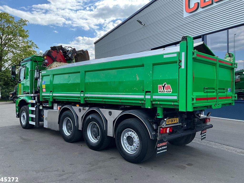 Mercedes-Benz Arocs 3743 8x4 Euro 6 HMF 19 Tonmeter Elektrisch/Hydraulisch aangedreven Z-kraan