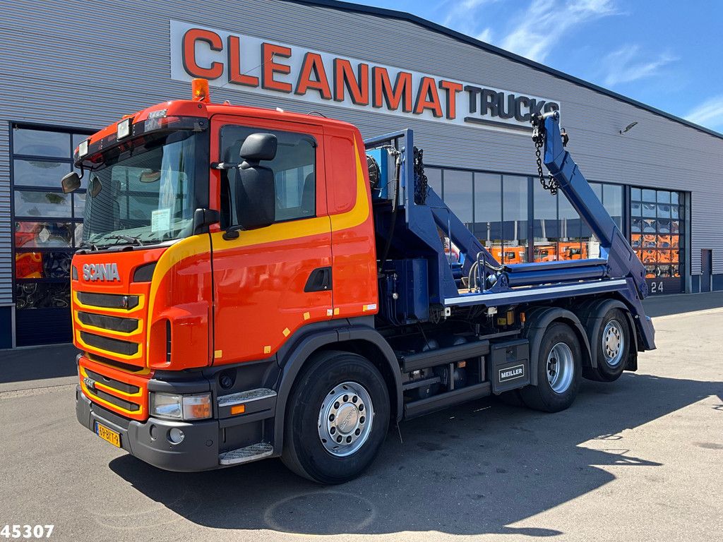 Scania G 440 6x2 Meiller 16 Tons portaalarmsysteem