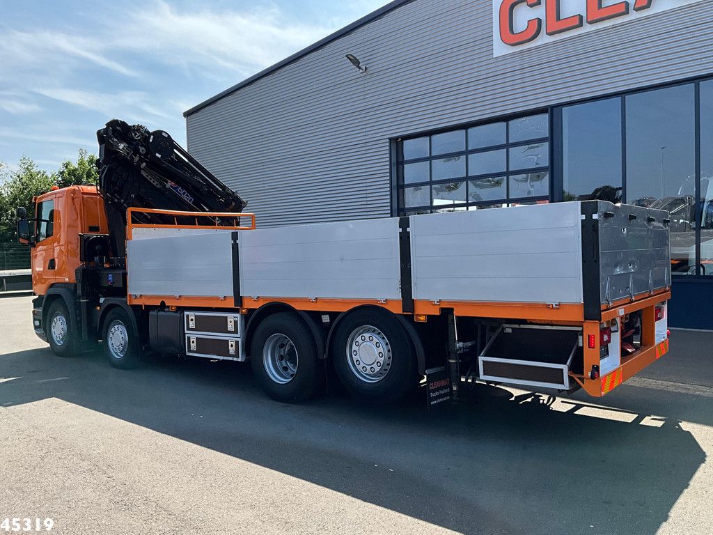 Scania G 450 Euro 6 HMF 60 Tonmeter laadkraan + Fly-Jib