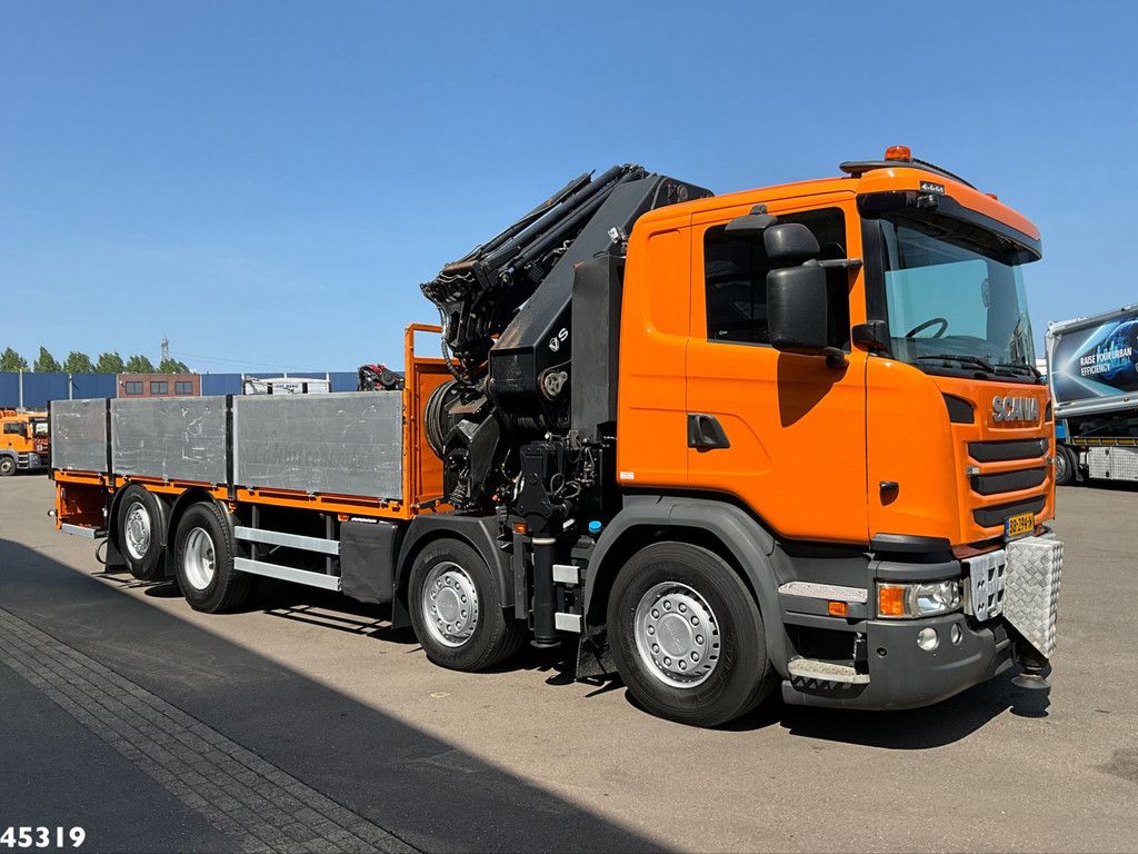 Scania G 450 Euro 6 HMF 60 Tonmeter laadkraan + Fly-Jib