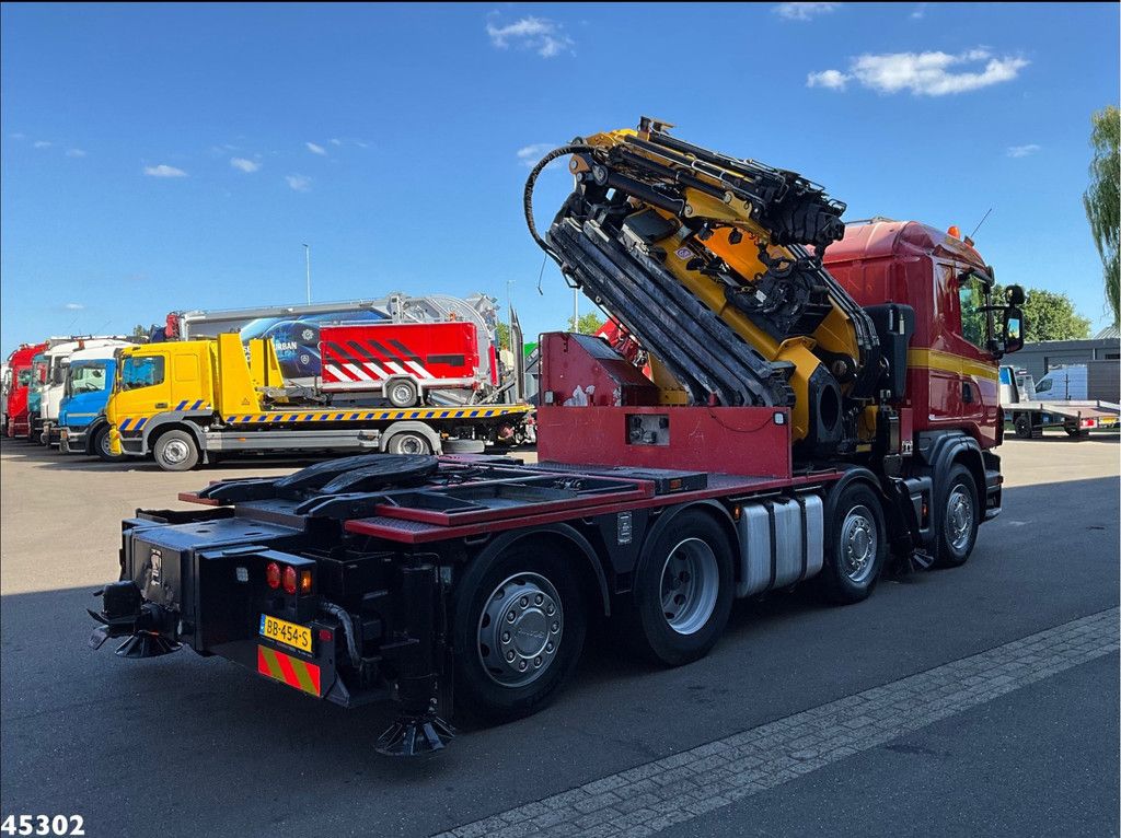 Scania G 480 8x2 Fassi 95 Tonmeter ladkraan + Fly-Jib