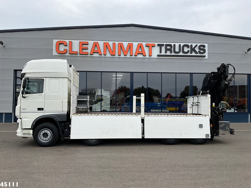 DAF FAD XF 510 Euro 6 Intarder MKG 29 Tonmeter laadkraan+Fly-Jib! Just 274.995 km!