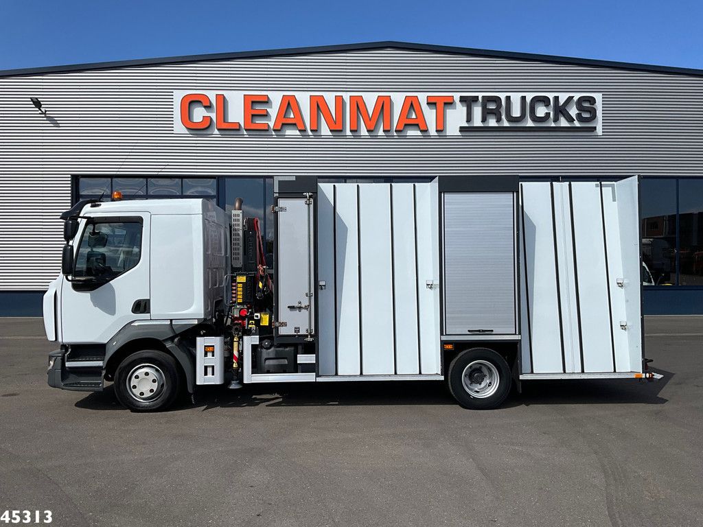 Renault D 220 Euro 6 Fassi 2,3 Tonmeter laadkraan Just 153.536 km!