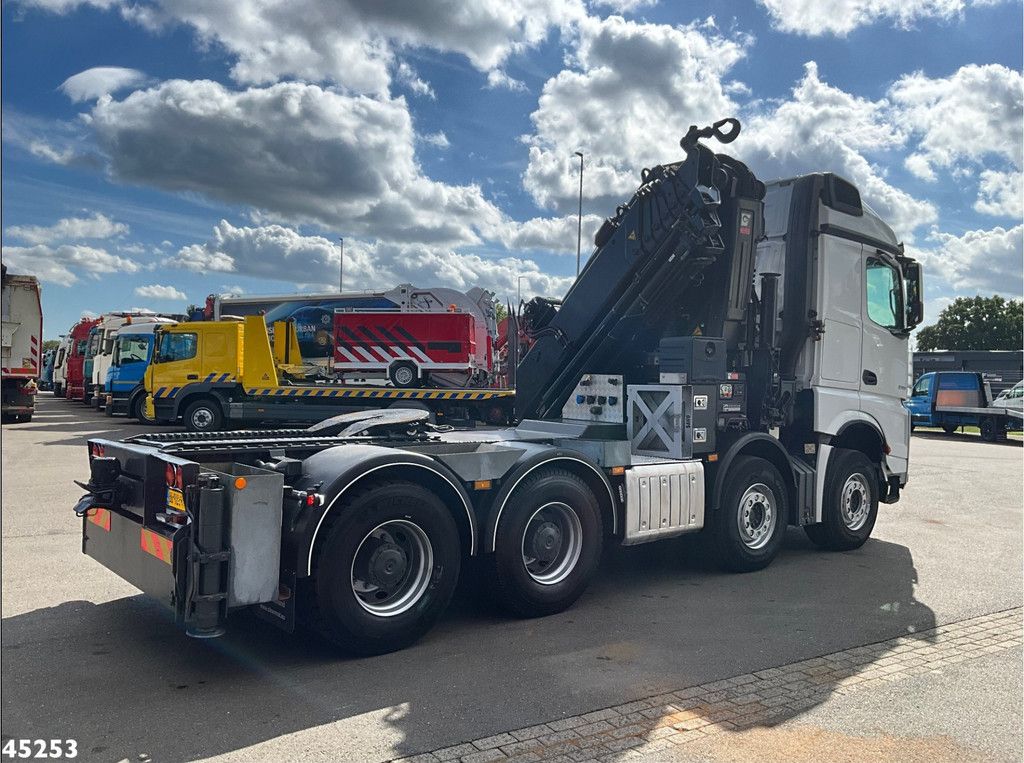 Mercedes-Benz Arocs 3253 8x4 Hiab 105 Tonmeter laadkraan