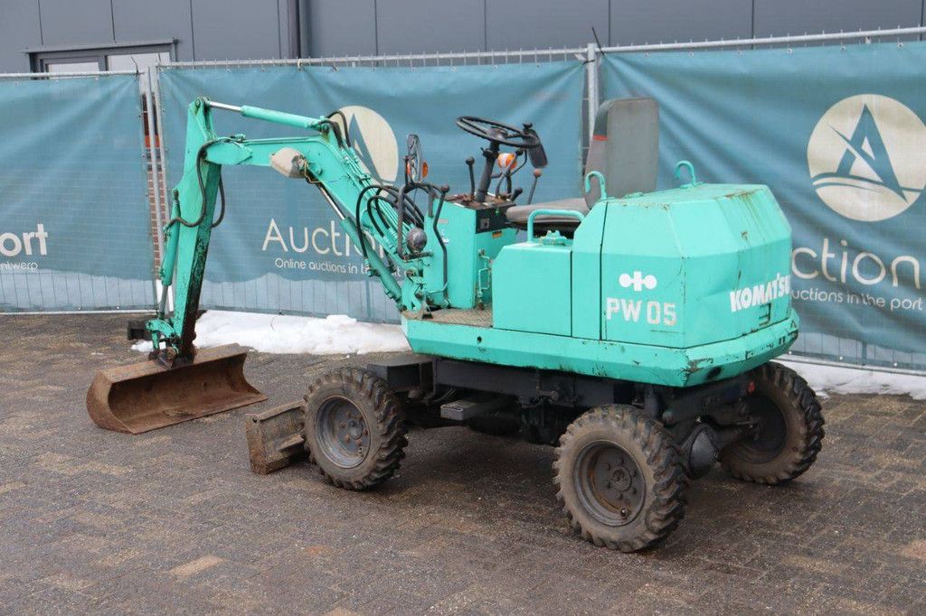 Mini excavator Komatsu PW05 Diesel (Margin)