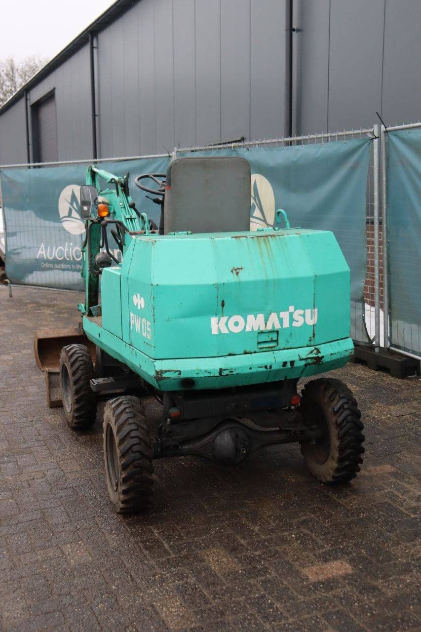 Mini excavator Komatsu PW05 Diesel (Margin)