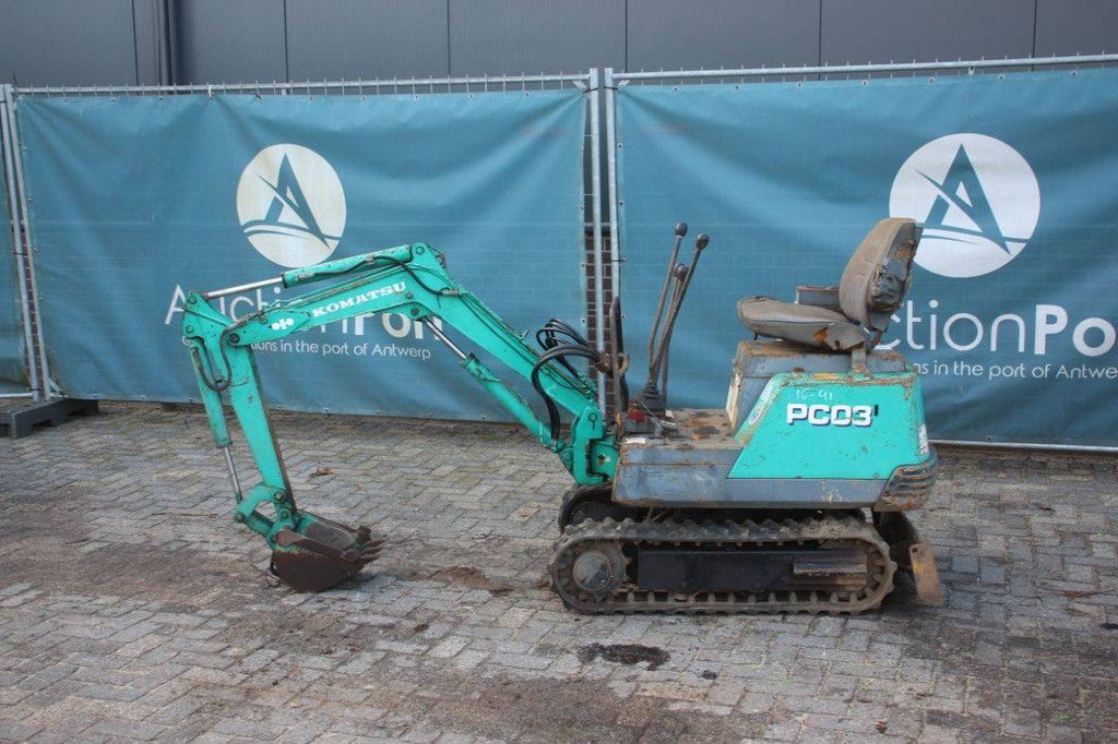 Mini excavator Komatsu PC03-1 Diesel 5.5kW
