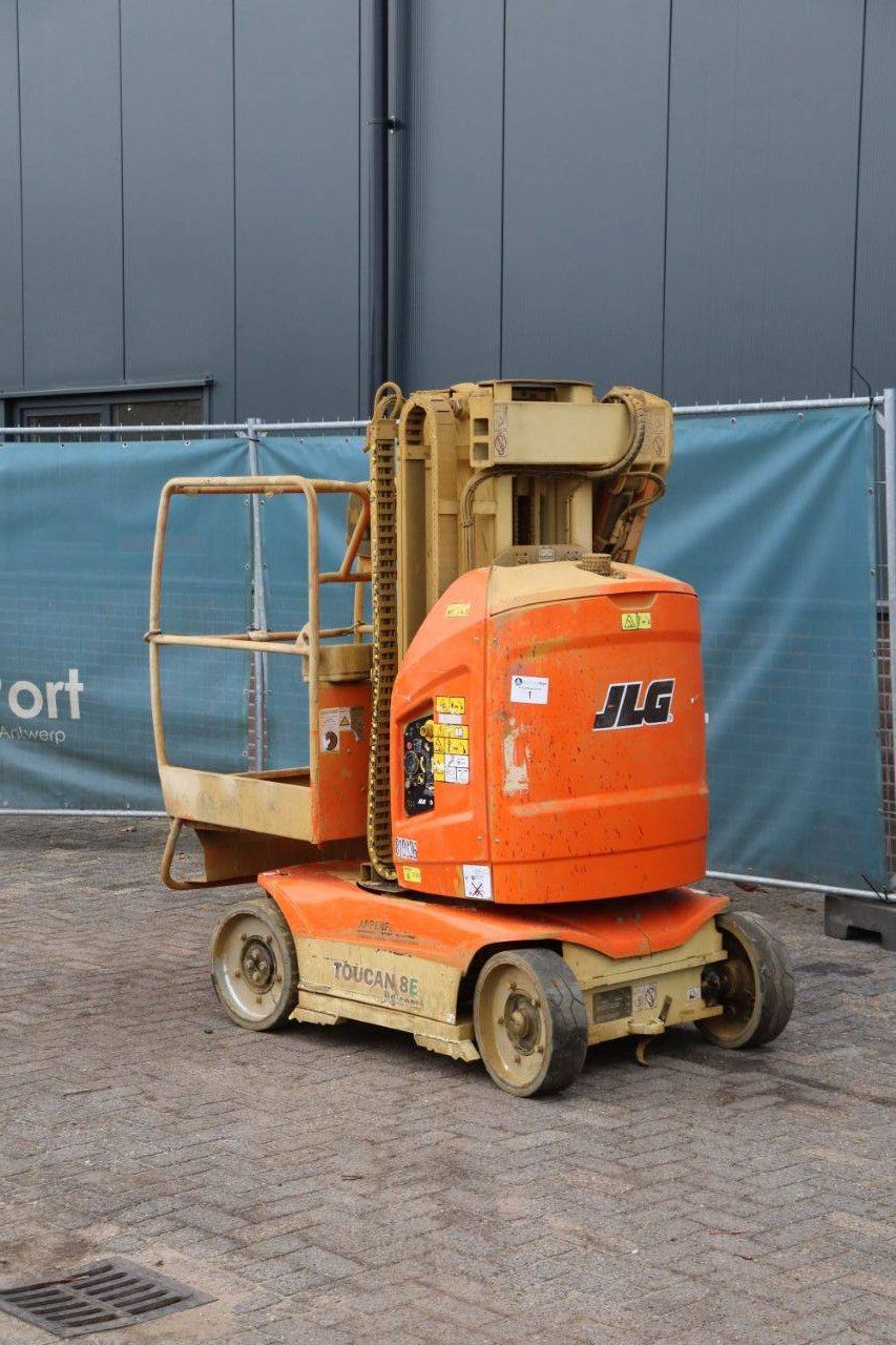 JLG Toucan 8E Electric Mast Lift 8.15m 2015