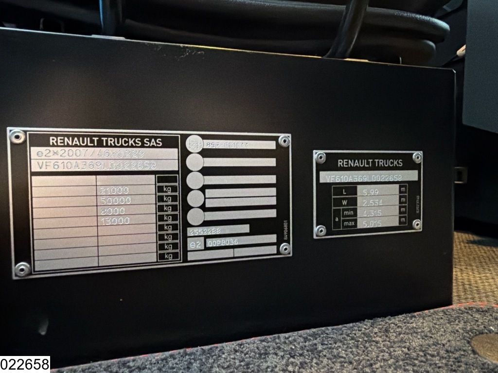 Renault T 480 EURO 6d, Standairco