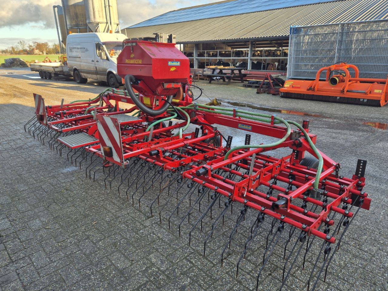 Einbock Pneumaticstar 6m wiedeg doorzaaimachine zaaibak