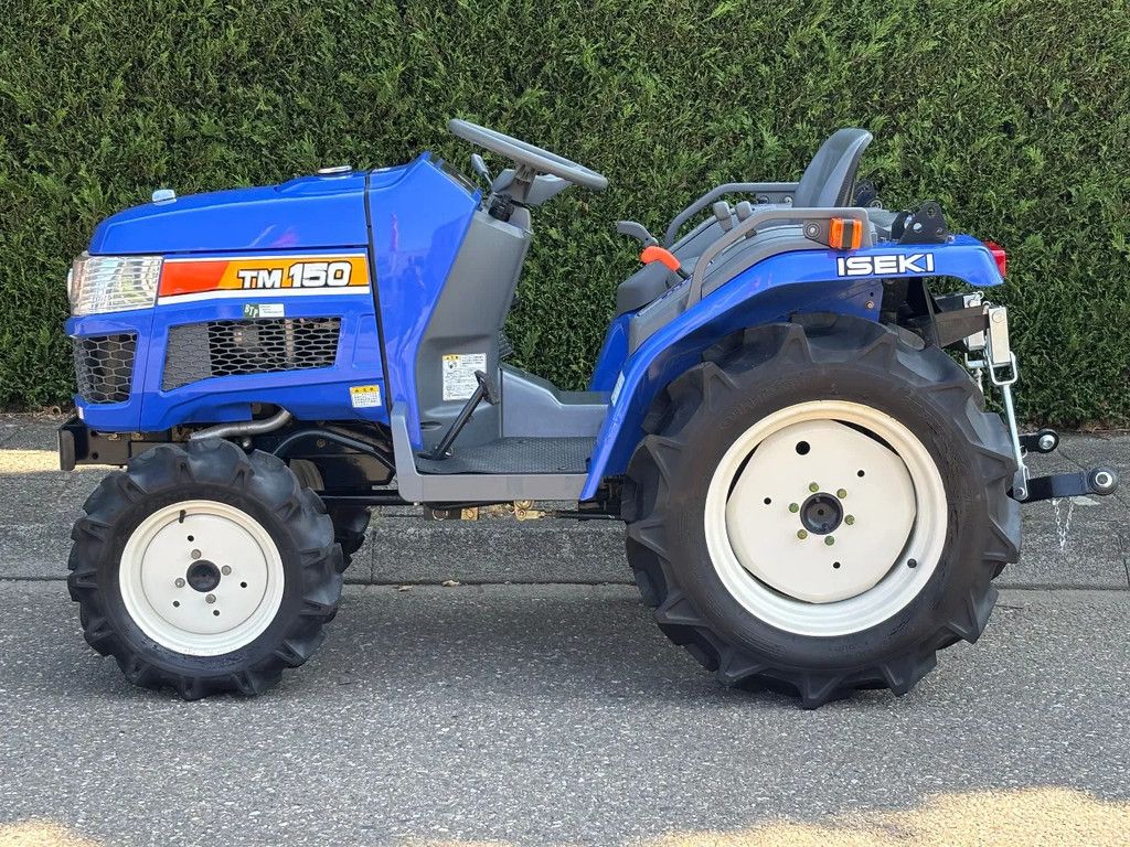 Iseki Tm150 minitractor 3cil. met klepelmaaier