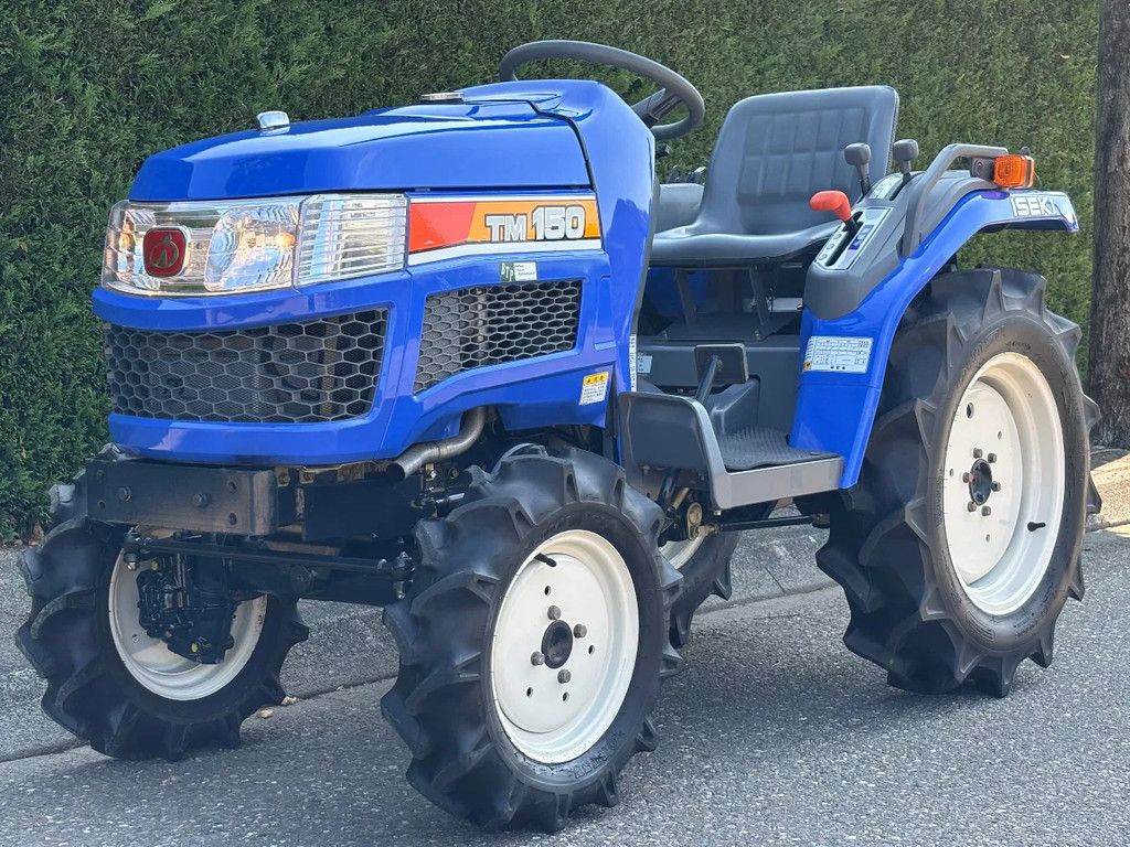 Iseki Tm150 minitractor 3cil. met klepelmaaier
