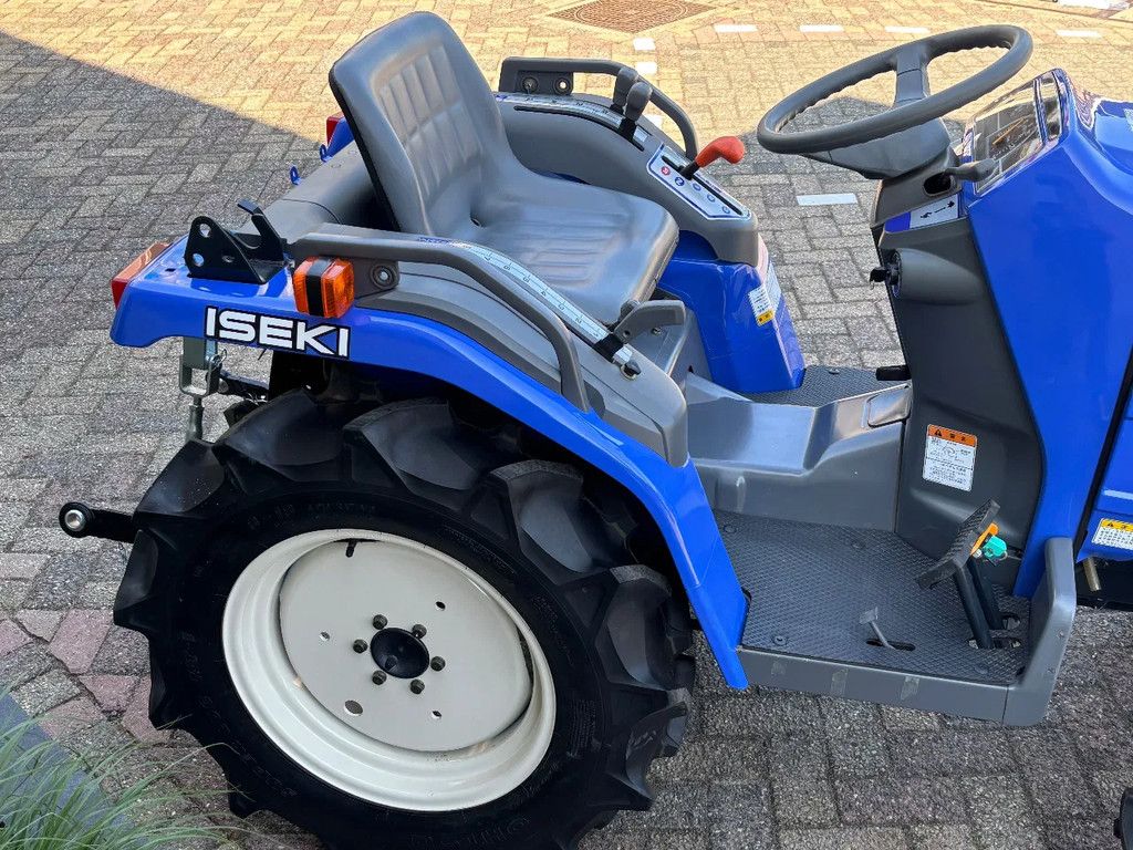 Iseki Tm150 minitractor 3cil. met klepelmaaier