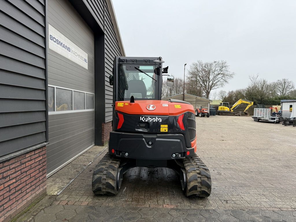 Kubota U56-5 minigraver NIEUW incl CW10 + 3 bakken