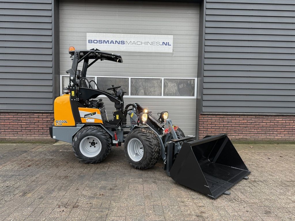 Giant G1500 L X-TRA minishovel NIEUW met kogeltrekhaak