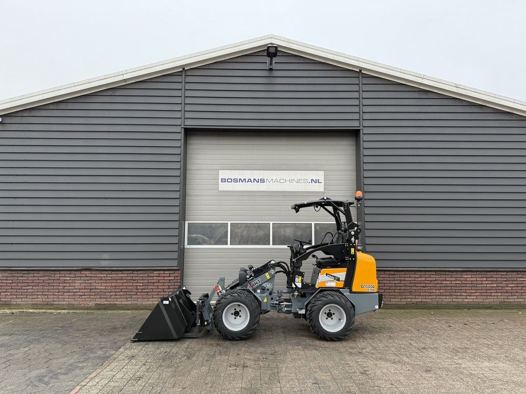 Giant G1500 L X-TRA minishovel NIEUW met kogeltrekhaak