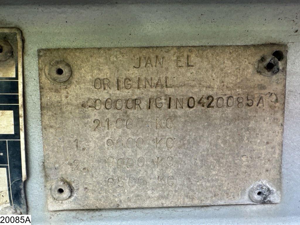 Janhel Autotransport Hydraulics, Winch