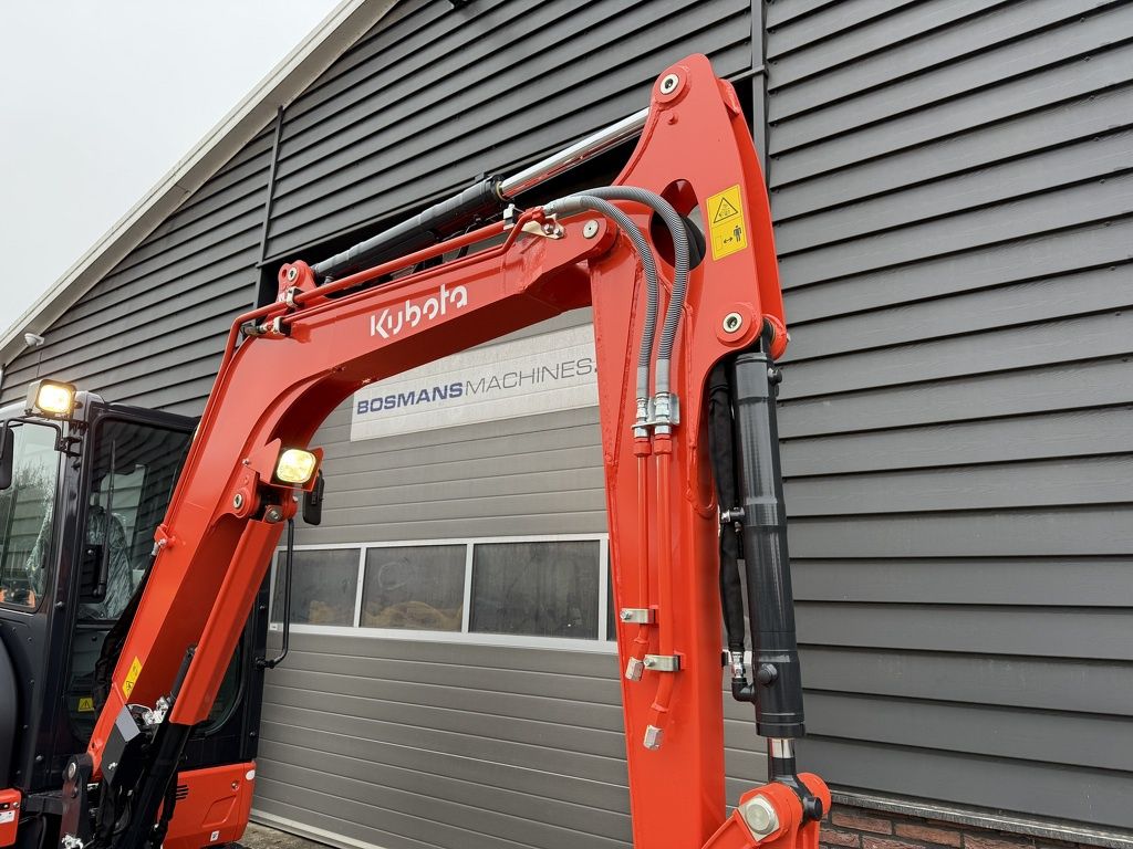 Kubota KX037 HI minigraver NIEUW