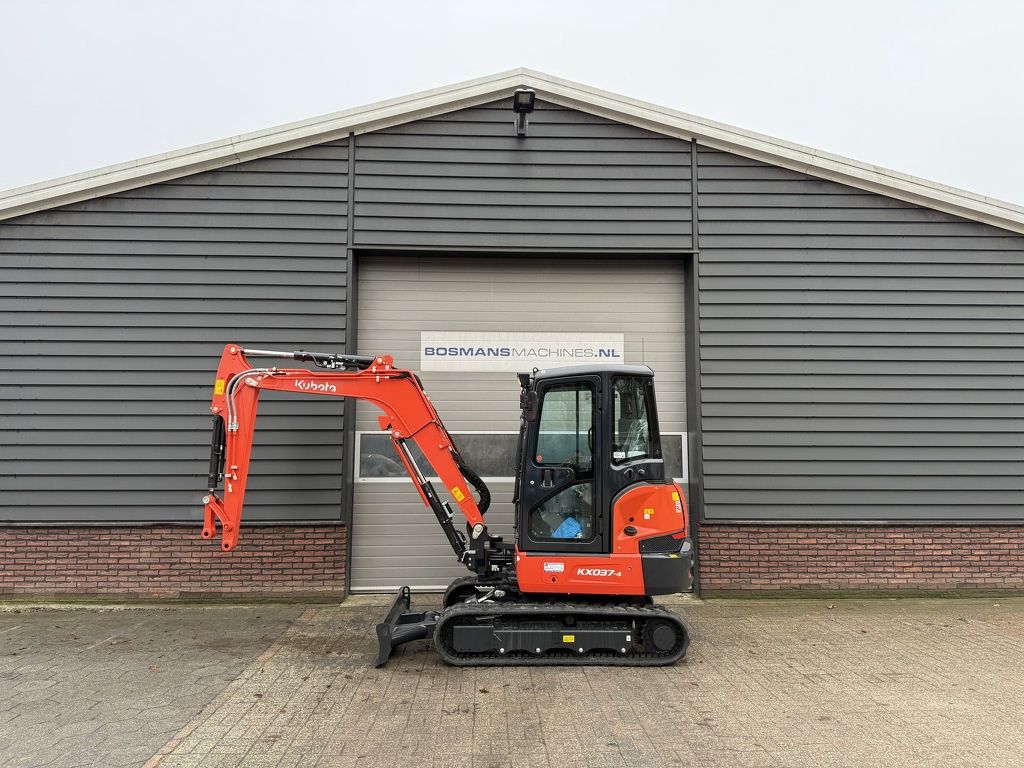 Kubota KX037 HI minigraver NIEUW