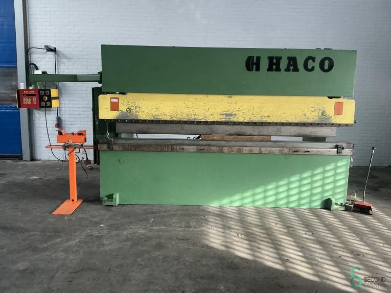 Press brakes HACO PPM 36135, 3600mm 135t 1992