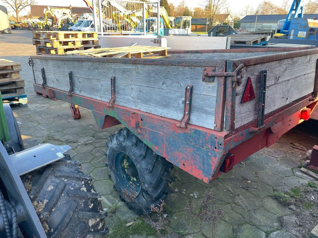 1 assige aanhanger tractor