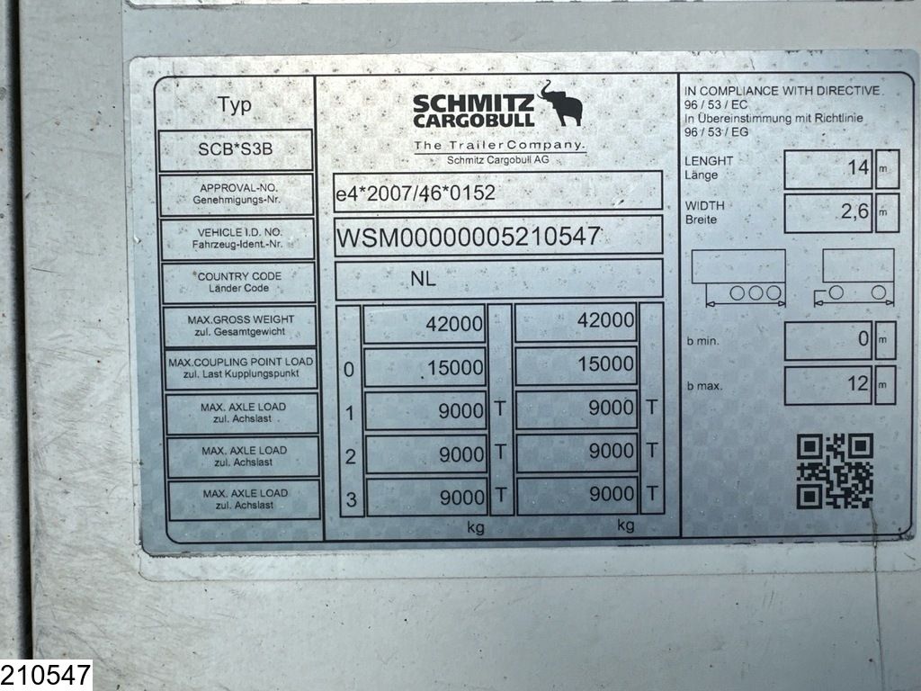 Schmitz Koel vries Thermo King SLX Spectrum