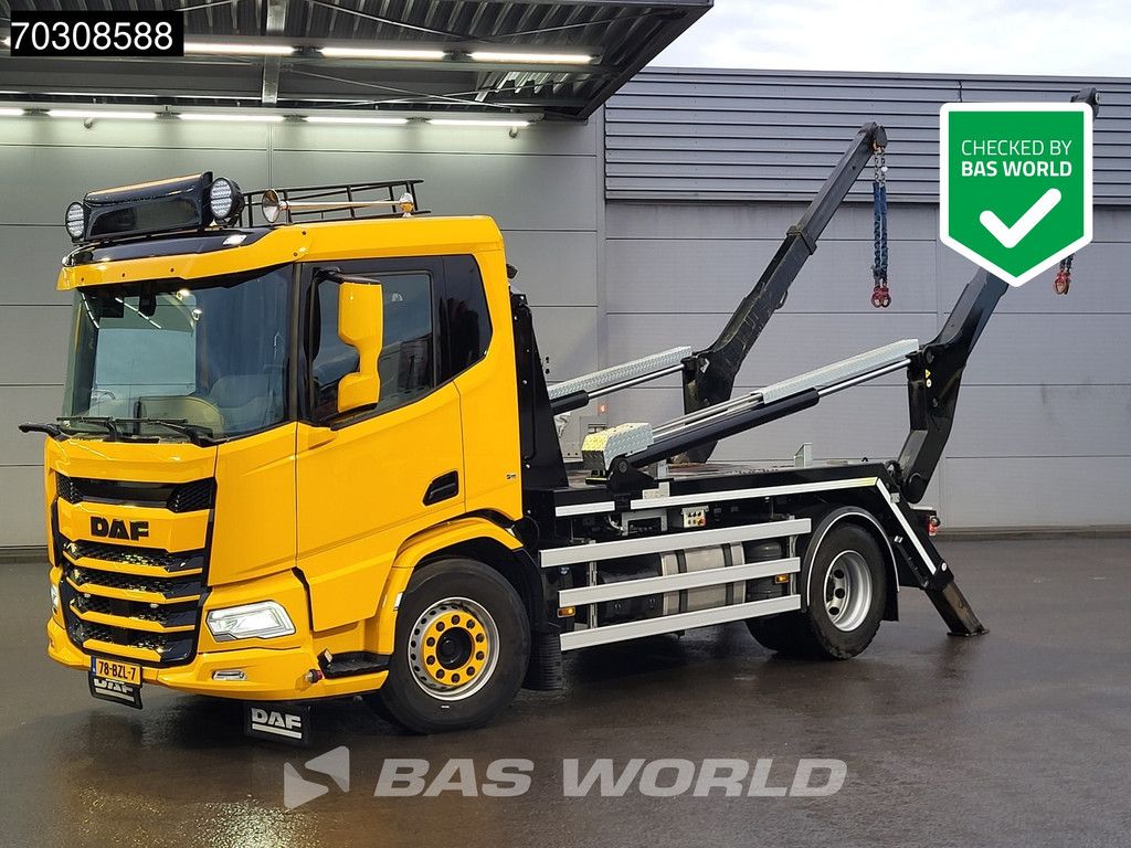 DAF XD 410 4X2 NL-Truck HYVA TS 2014 TAZ Skiploader remote control ACC Euro 6