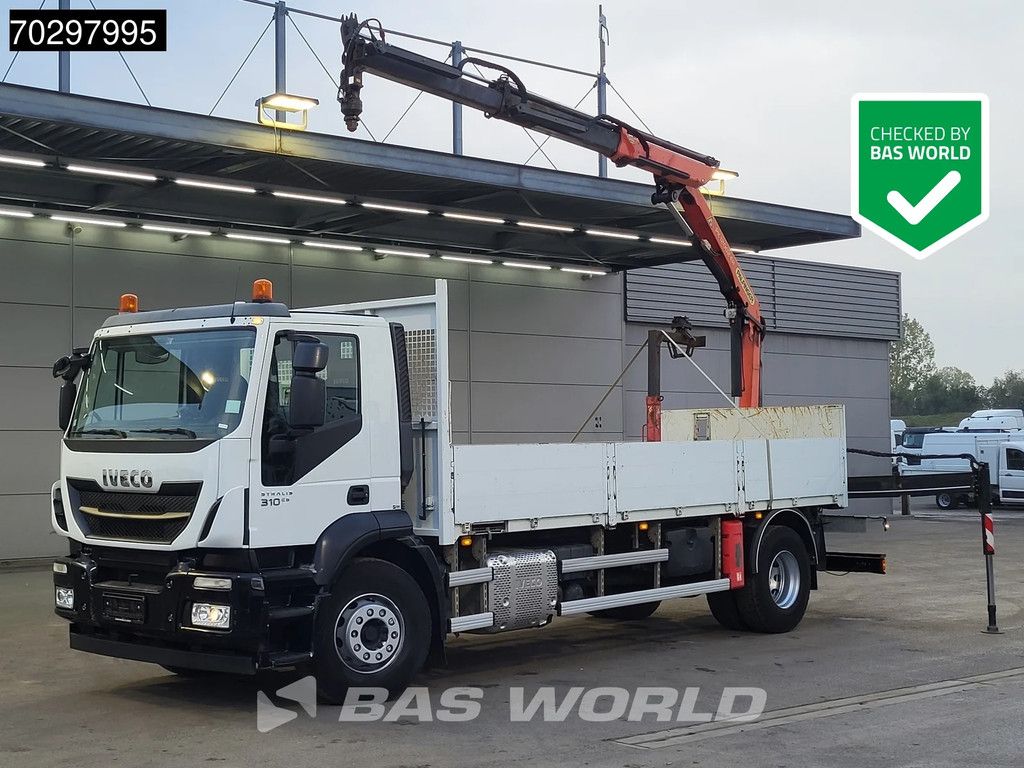 Iveco Stralis Stralis 310 4X2 Palfinger PK12002 Crane Kran rotator Steelsuspension Automatic Euro 6