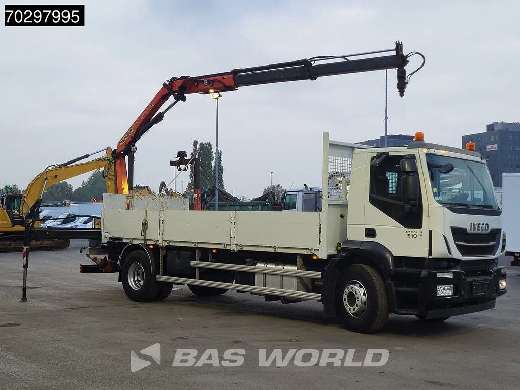 Iveco Stralis Stralis 310 4X2 Palfinger PK12002 Crane Kran rotator Steelsuspension Automatic Euro 6