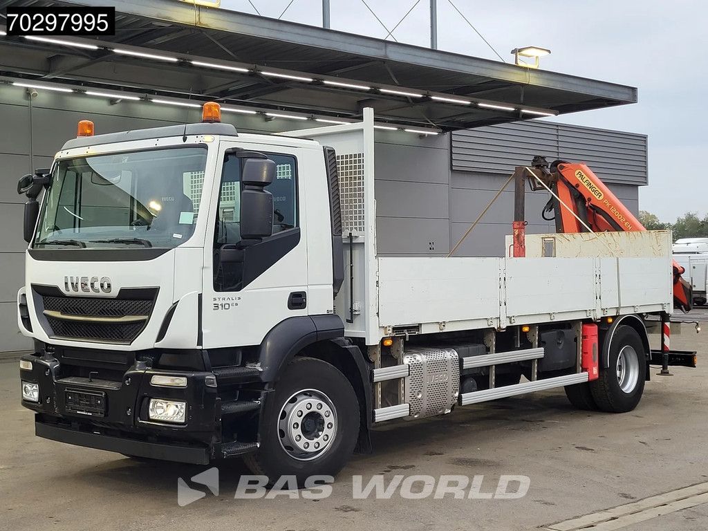 Iveco Stralis Stralis 310 4X2 Palfinger PK12002 Crane Kran rotator Steelsuspension Automatic Euro 6