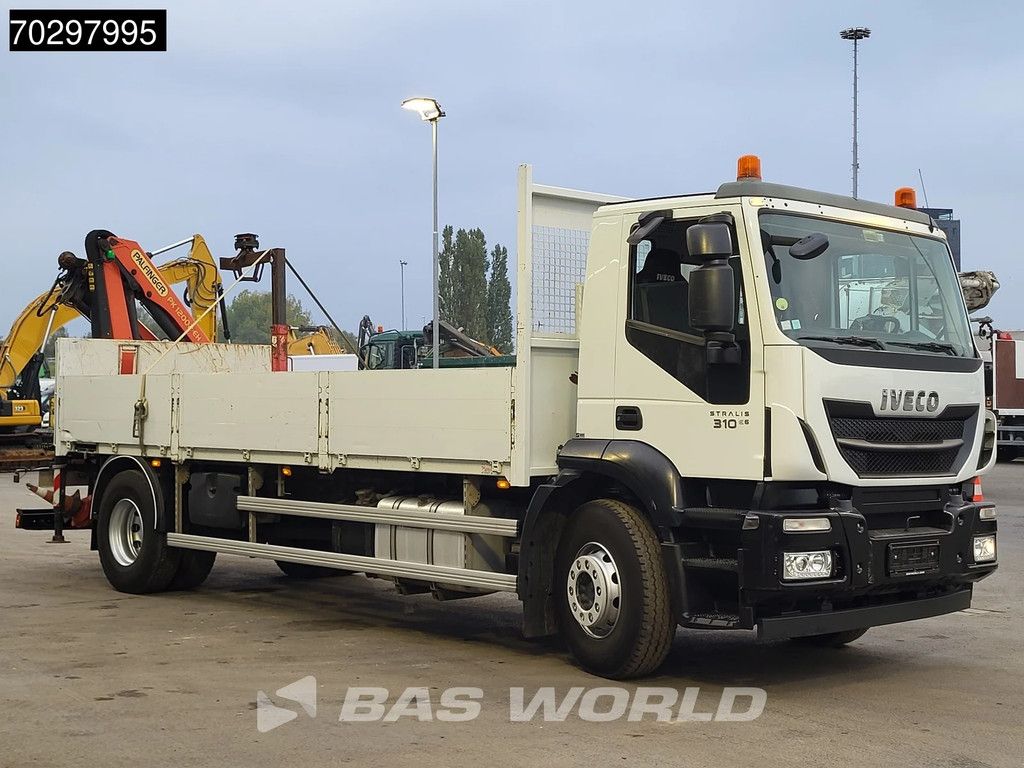 Iveco Stralis Stralis 310 4X2 Palfinger PK12002 Crane Kran rotator Steelsuspension Automatic Euro 6