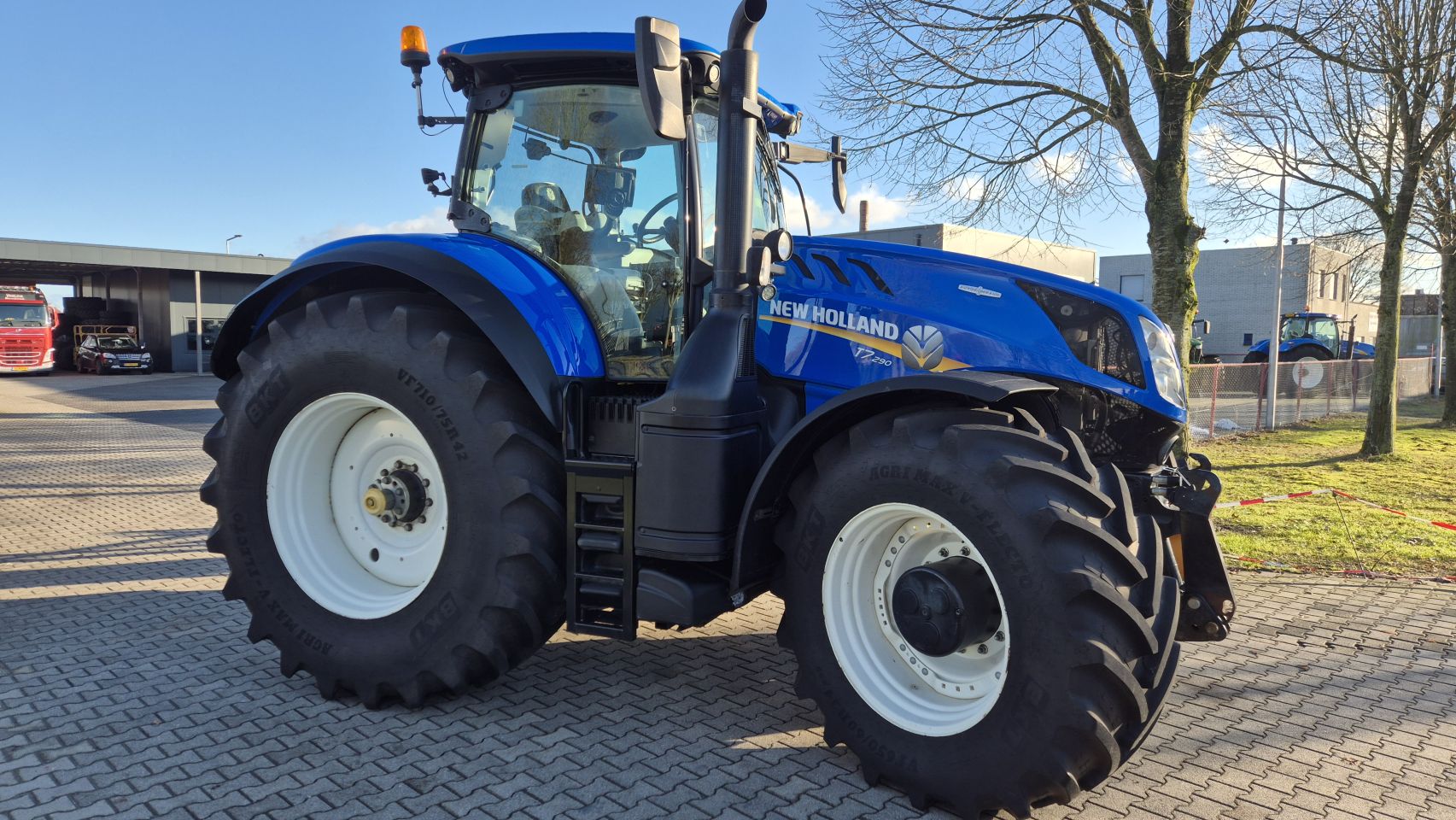 New Holland T7.290 HD AC 50Kmh. Lucht, Fronthef en PTO