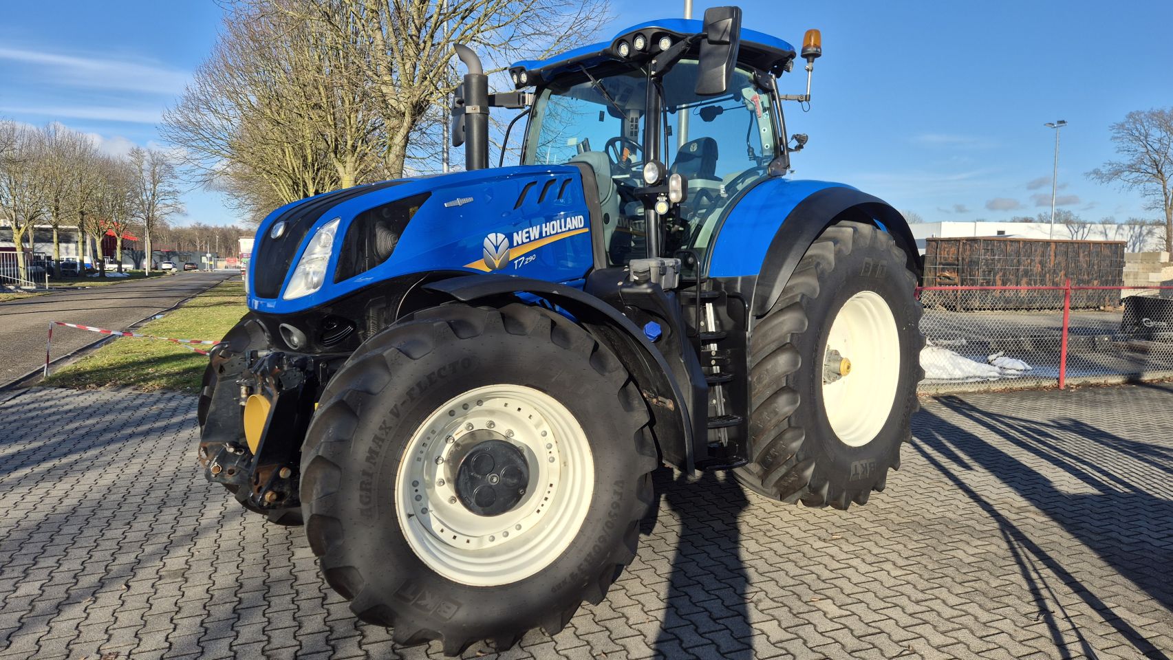 New Holland T7.290 HD AC 50Kmh. Lucht, Fronthef en PTO