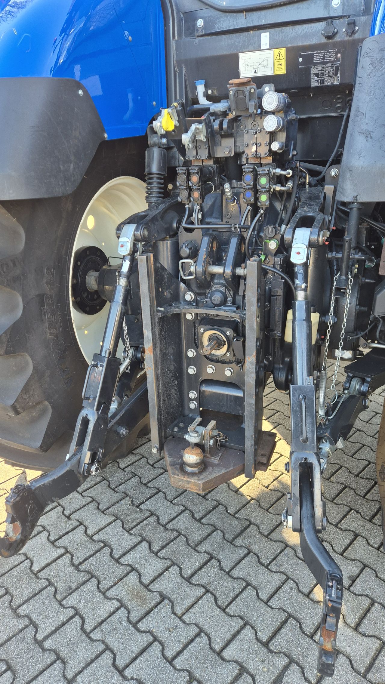 New Holland T7.290 HD AC 50Kmh. Lucht, Fronthef en PTO