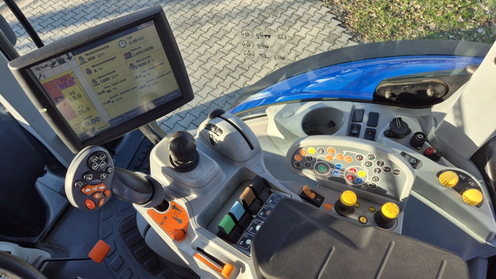 New Holland T7.290 HD AC 50Kmh. Lucht, Fronthef en PTO