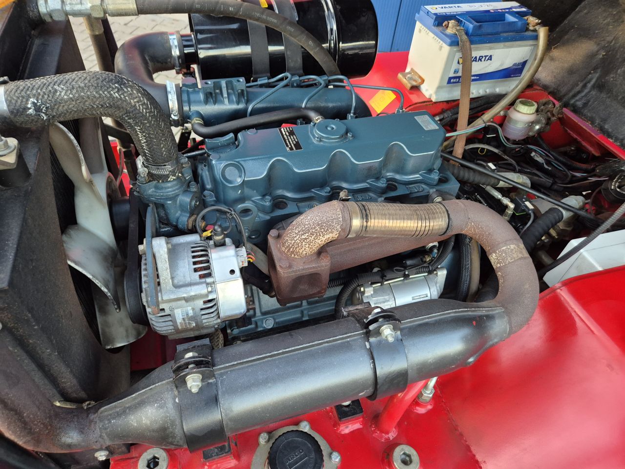 SCHAFFER 4048 SHOVEL MET KUBOTA 48PK EN KENTEKEN